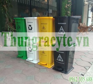 Thùng thu gom rác thải y tế