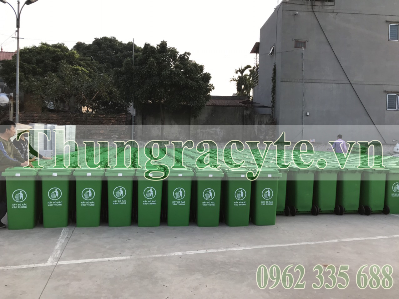 Thùng rác nhựa tại Bắc Ninh