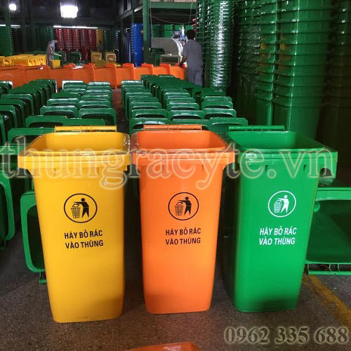 Thùng rác công cộng 120L