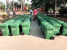 Cung cấp thùng rác xây dựng nông thôn mới ở Thuận Thành Bắc Ninh