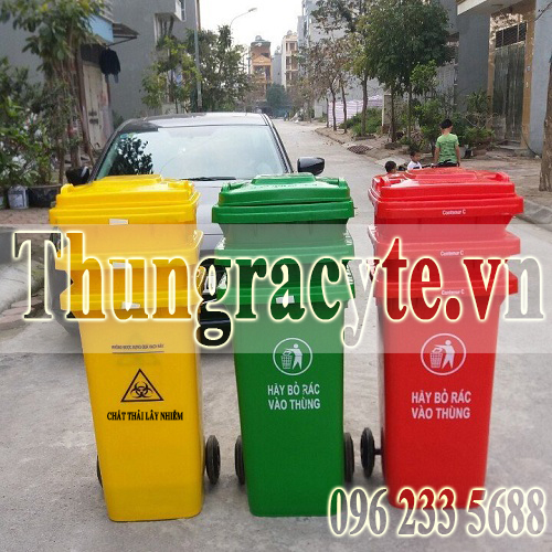 Thùng rác công cộng-Nỗ lực cho môi trường trong lành